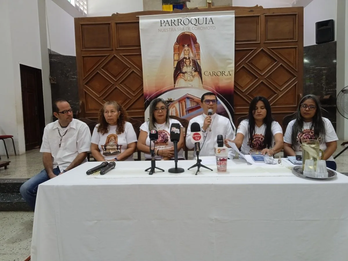 La parroquia Nuestra Señora de Coromoto de Carora presentó su programación jubilar y patronal 2026