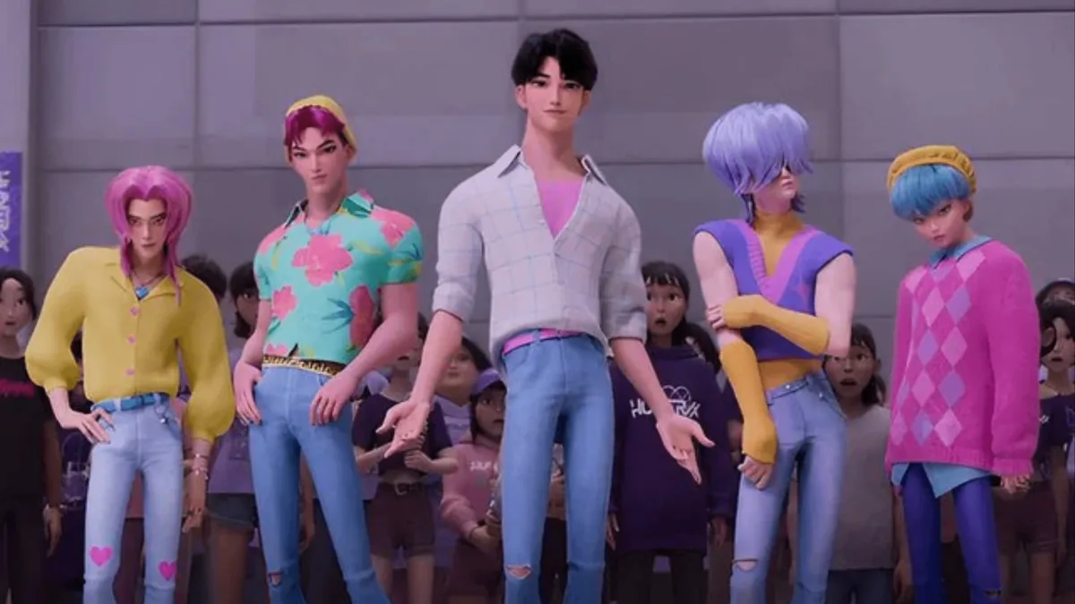 “KPop Demon Hunters”: los Saja Boys se preparan para su primer show en vivo