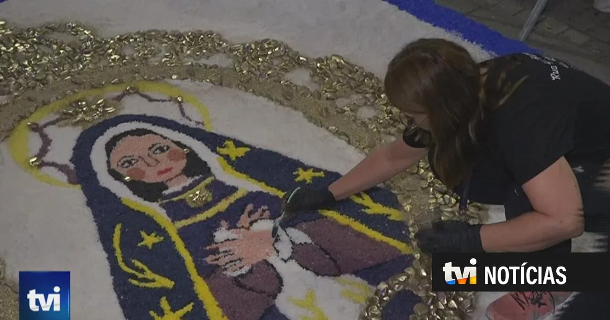 "É lindíssimo": Viana do Castelo decorou as ruas com 40 toneladas de sal
