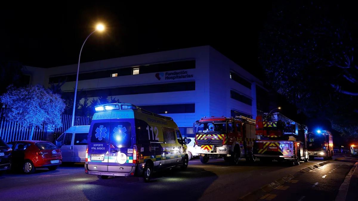 Detenida una paciente por el incendio mortal en la clínica psiquiátrica de Pamplona