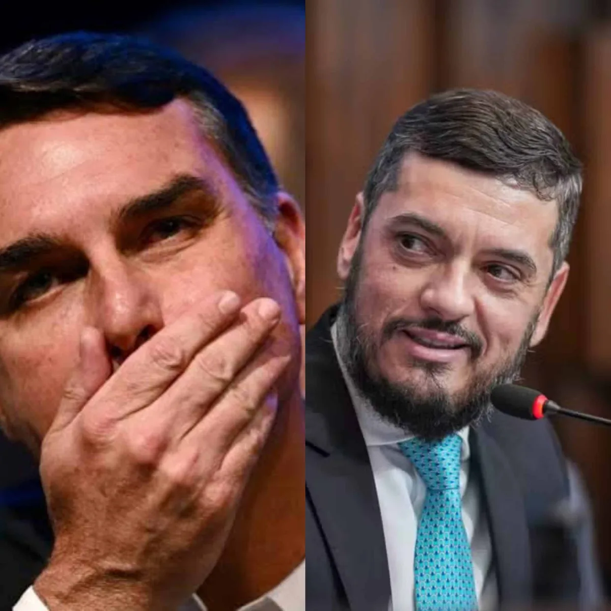 Flávio Bolsonaro e Rodrigo Bacellar: entenda a relação entre o deputado apontado como líder do CV e o senador
