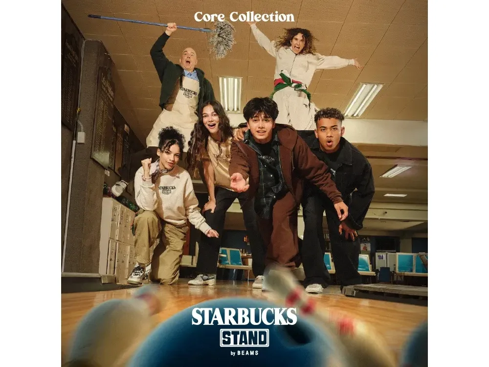 Starbucks and clothing brand Beams team up for launch of second collaborative core collection