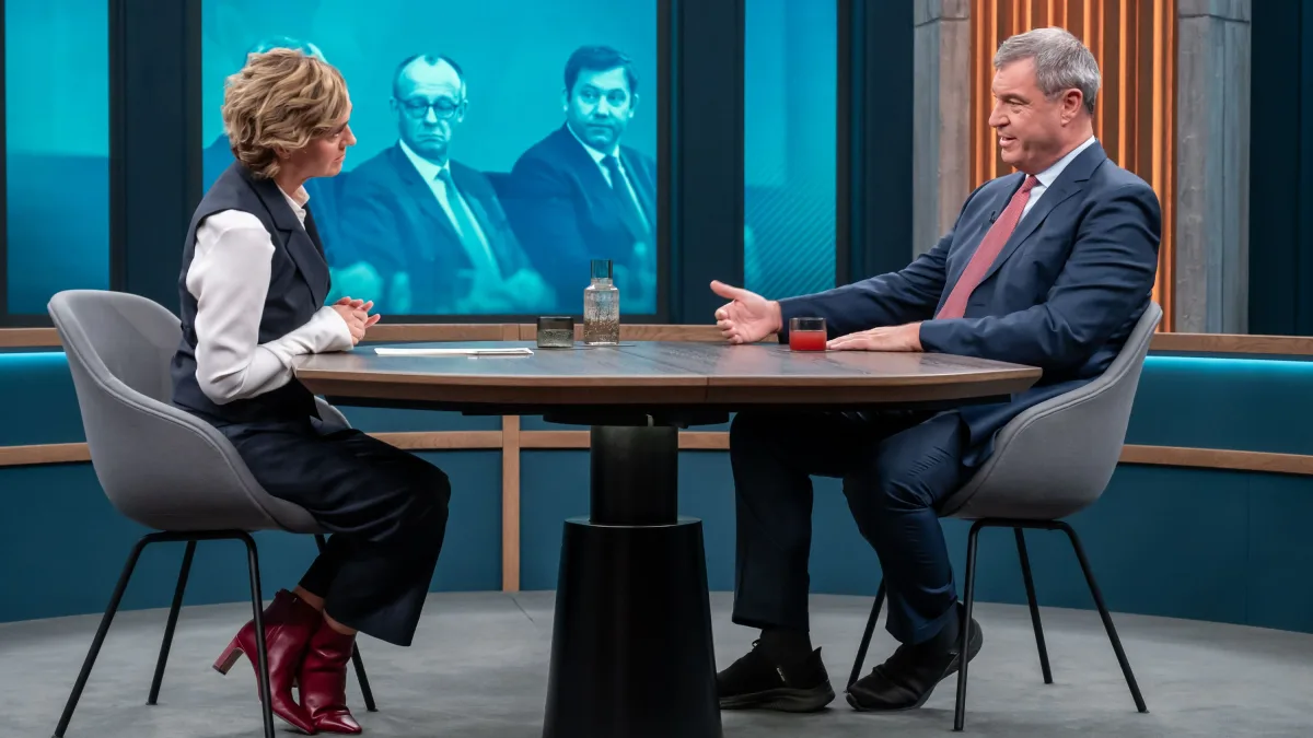 Deutschland liveblog: Söder zu CDU-Abweichlern: „Wollt ihr woanders hin? Dann sagt's auch“