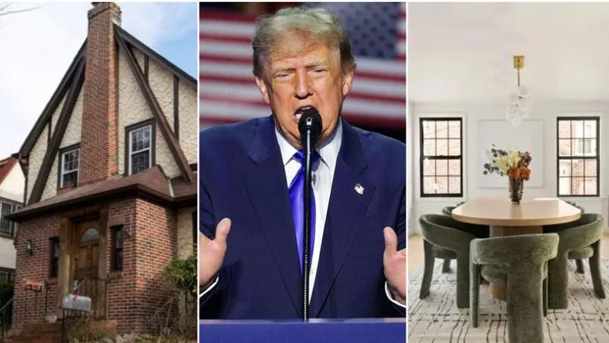 Vendieron la casa donde Trump vivió en su infancia, este es el precio que pagaron