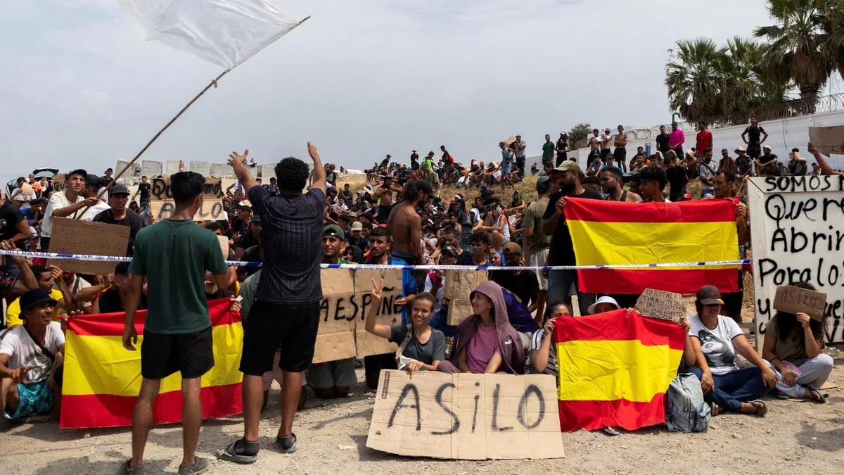 Hilfe für minderjährige Mädchen in der Ungewissheit von Ceuta