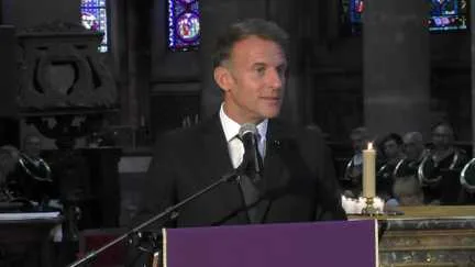Obsèques de François Patriat : Emmanuel Macron rend un dernier hommage au sénateur, "longtemps, nous avons cru qu’il était invincible"