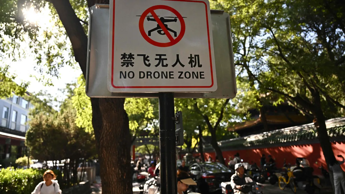 Riesige verbotszone: In Peking sind Drohnen jetzt illegal