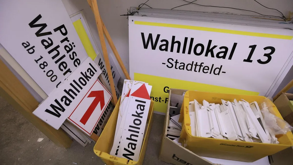 Landtagswahl: Zu diesen Zeiten sind die Wahllokale in Sachsen-Anhalt geöffnet