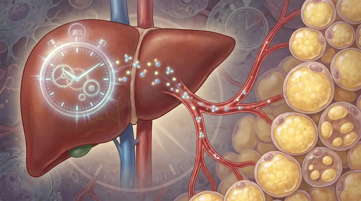 El hígado como reloj biológico: cómo sincroniza las proteínas que regulan la grasa