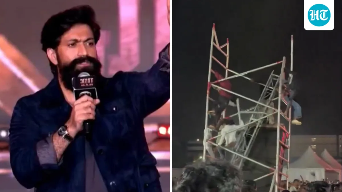 Case registered against event manager, venue after four injured due to speaker stand collapse at Toxic pre-release event
