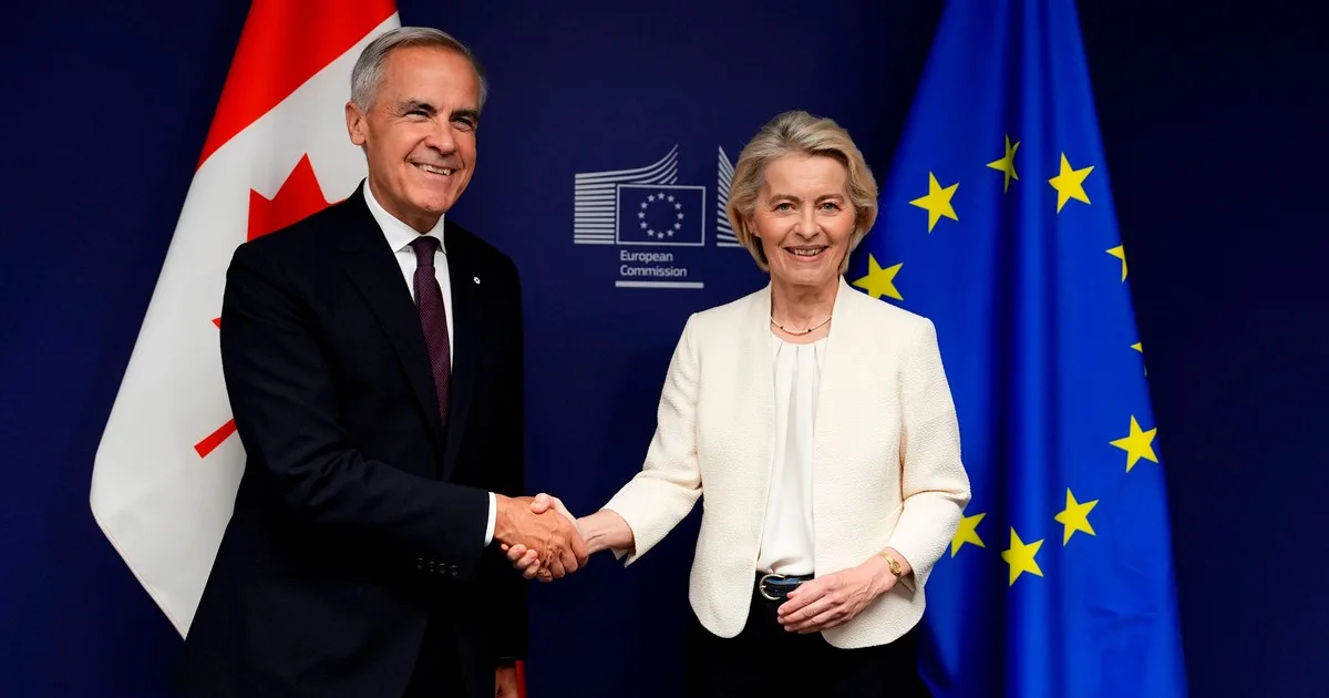 ¿La Unión Europea rompe el molde? Úrsula von der Leyen ofrece a Canadá un inédito estatus de "Estado asociado"