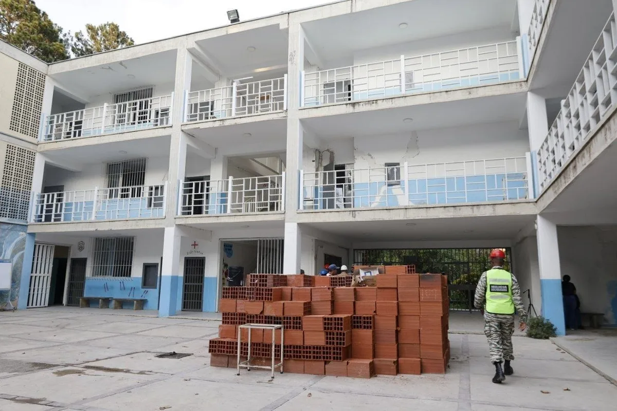 Escuelas que funcionan como campamentos transitorios estarán óptimas para iniciar clases