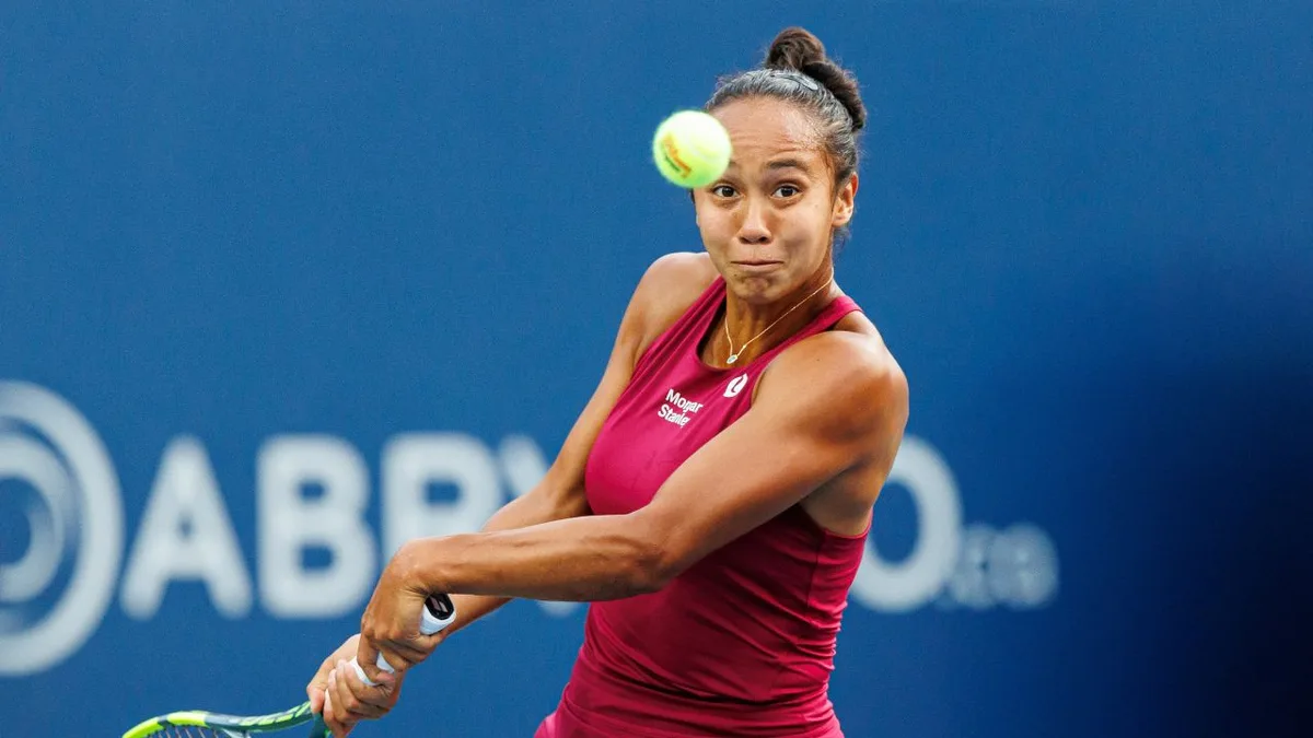 Leylah Fernandez through to second round in Wuhan as Zheng, Andreeva withdraw
