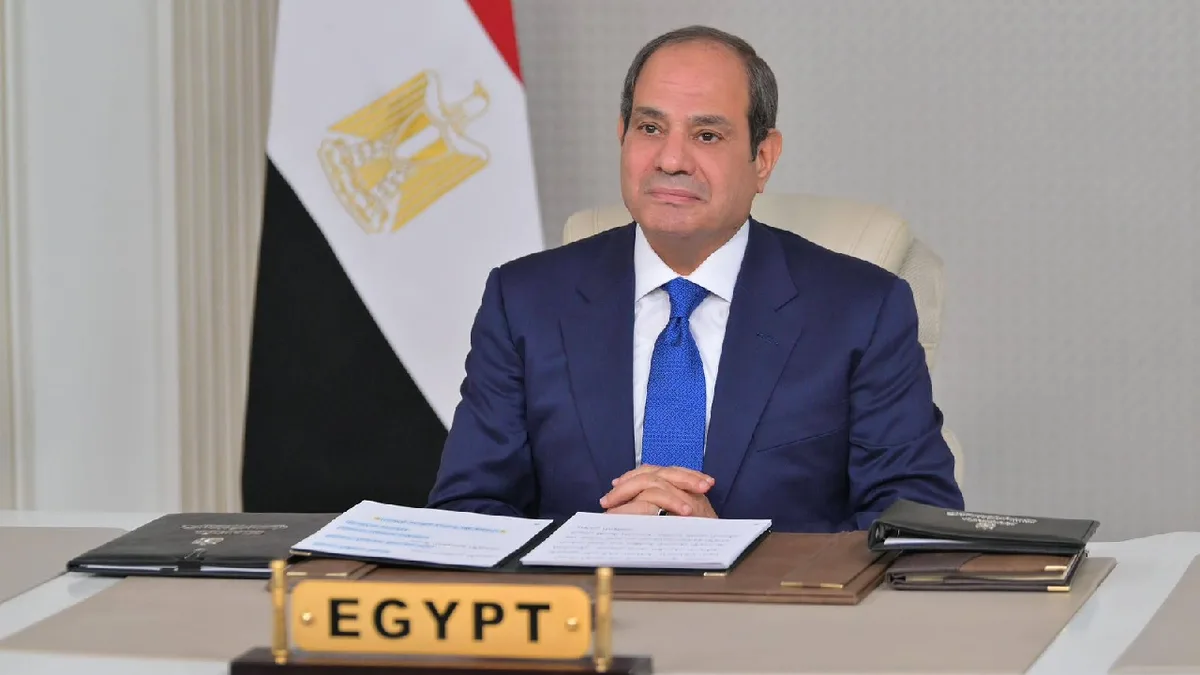 Egypt's Sisi says his presidency will end in 2030