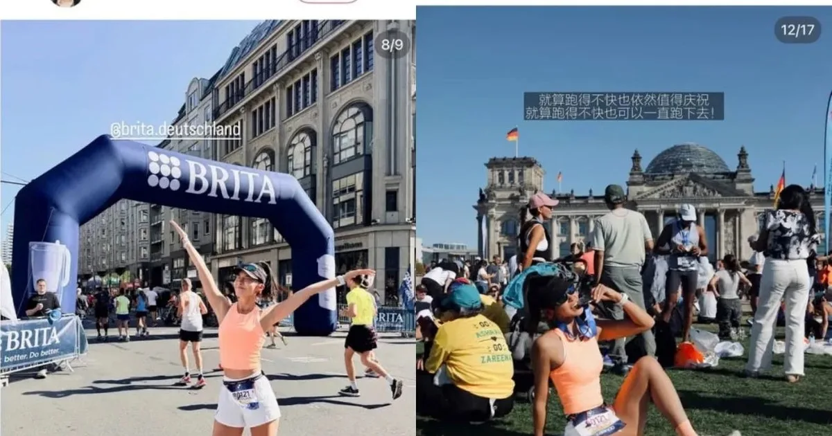 La insólita trampa por la que descalificaron a una influencer china del Maratón de Berlín
