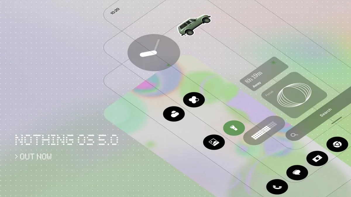 Nothing OS 5.0 unveiled with new customisation and personalisation