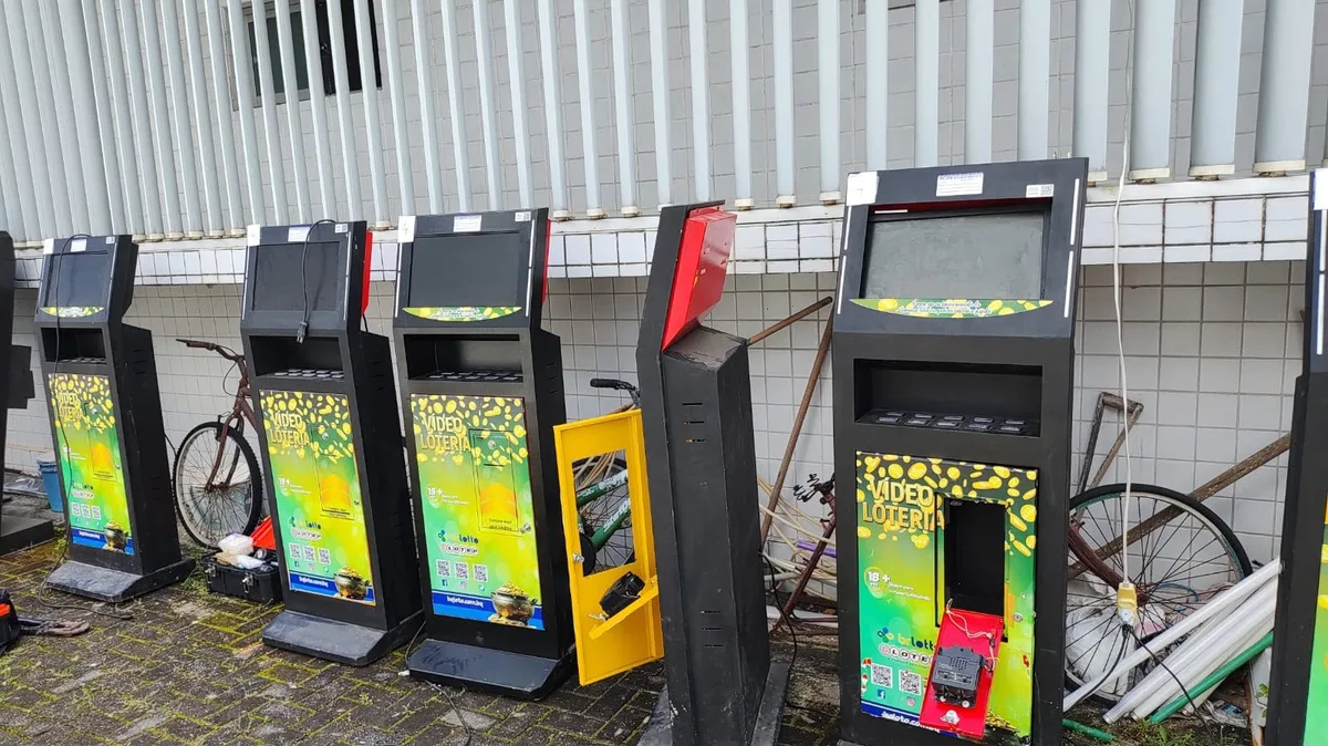 Sete pessoas são presas e 19 máquinas de jogos de azar apreendidas em operação na Paraíba