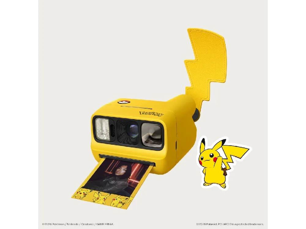 Pokémon and Polaroid reveal collaboration with adorable Pikachu and Eeveelution camera and film