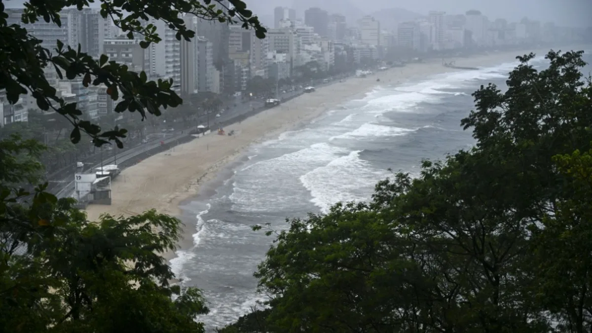 Rio erlebt regnerischsten September seit Beginn der Aufzeichnungen