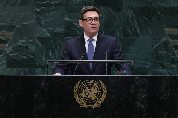 Russia, AI, and Gaza: Six takeaways from Andy Burnham's first UN speech