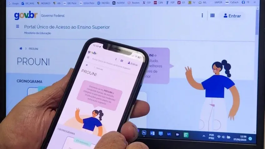 Estudante deve comprovar até esta 6ª feira dados de inscrição no Prouni