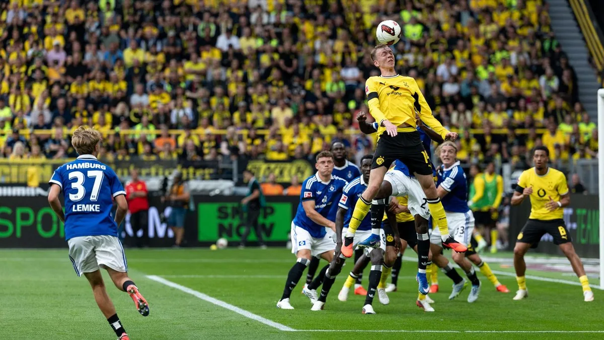 Fußball: HSV zu passiv in Dortmund - Vieira vor Rückkehr