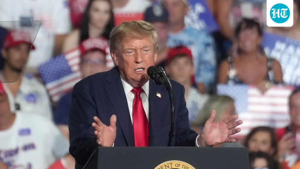 Trump ‘heckled’ by protestors at Darline Graham rally, his reaction goes viral: ‘your mom has…’