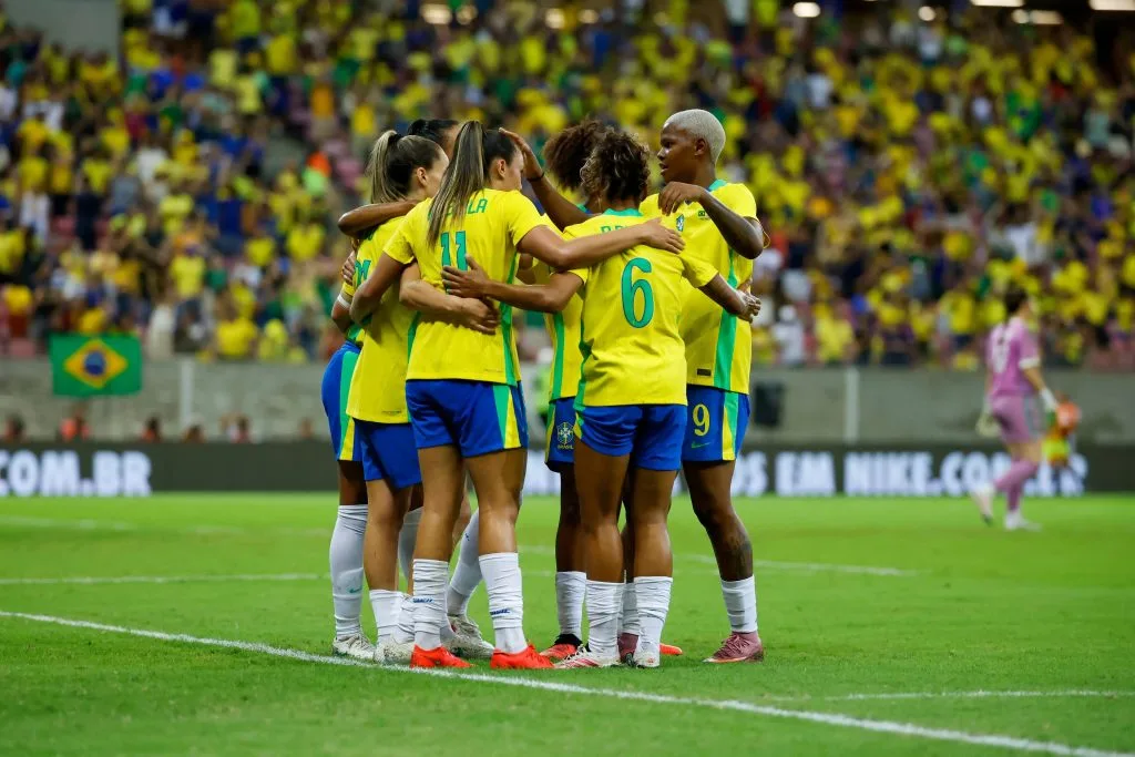 Seleção Brasileira Feminina abre vantagem, mas cede empate em segundo amistoso contra Argentina
