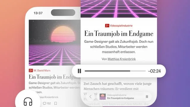Vorlesefunktion: Mehr Stimmen für DIE ZEIT