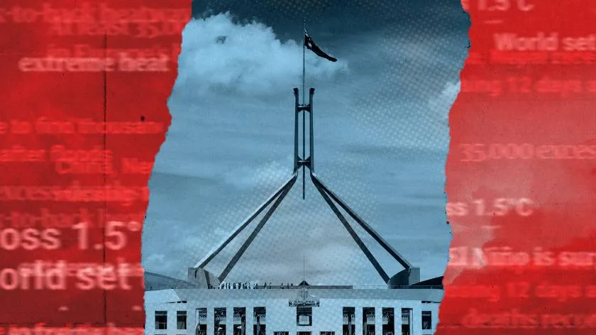 Why the climate crisis must break Canberra’s hamster wheel of daily reporting