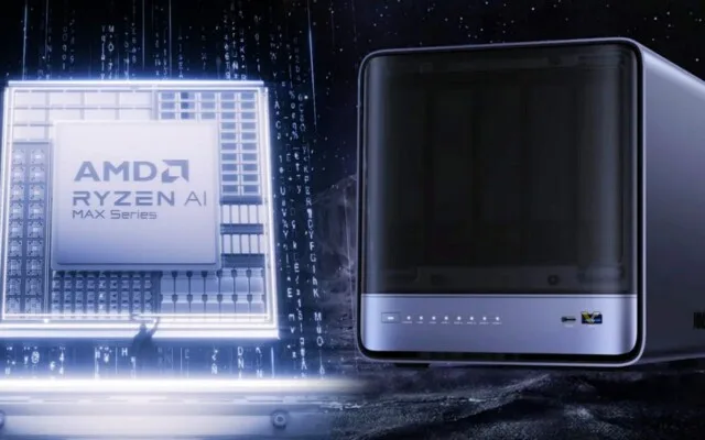 Minisforum lança NAS com hardware de workstation, 128 GB de RAM e chip AMD Strix Halo