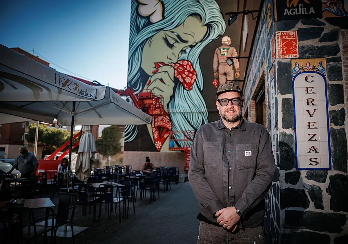 D*Face, el artista que pinta los muros de Londres, Carabanchel y el 'GTA VI'