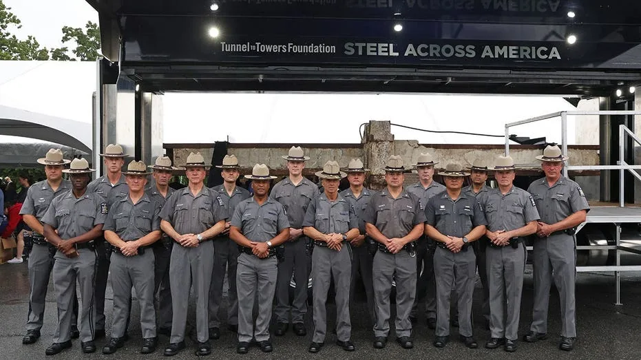 Massive World Trade Center steel beam arrives at West Point, uniting 9/11 heroes with generation sent to war