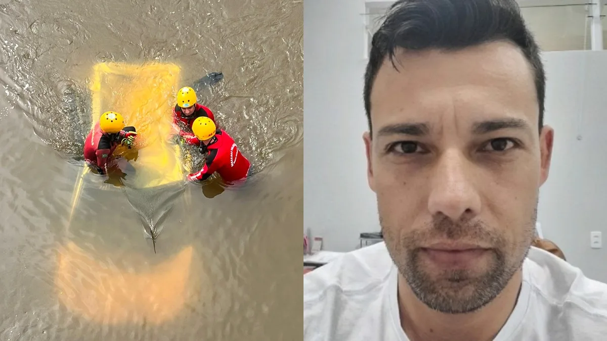 Motorista é encontrado morto e preso dentro de carro submerso em rio após sair de festa em SC
