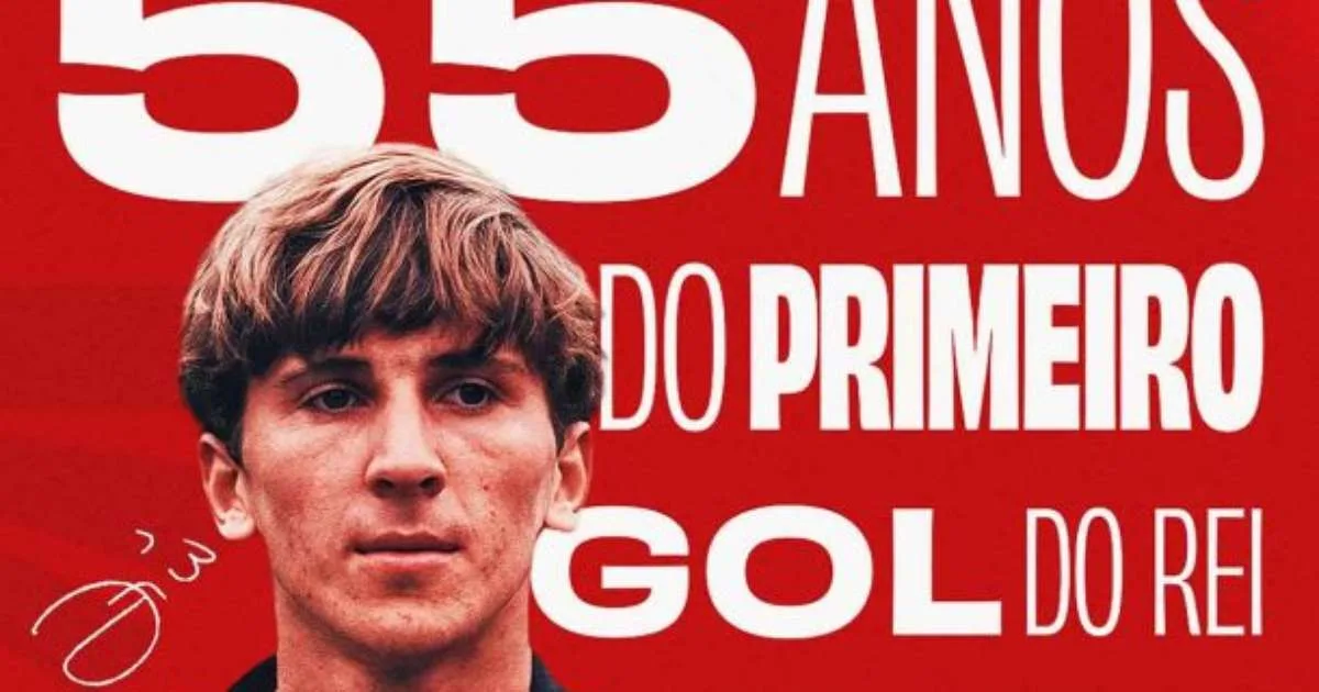Flamengo relembra primeiro gol de Zico há 55 anos