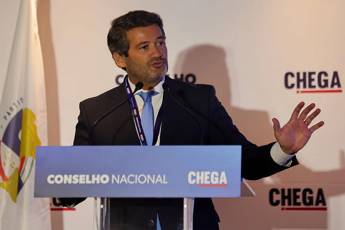 Ventura defende ação de deputadas do Chega na RUC: "Devemos ser tratados como os outros"