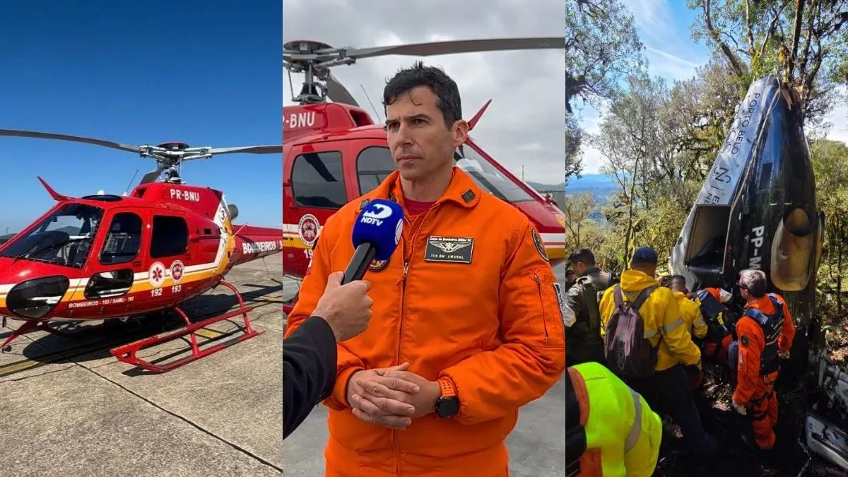 ‘Aeronave estava completamente destruída’: piloto do Arcanjo 03 revela detalhes de resgate após queda de helicóptero que matou Rick