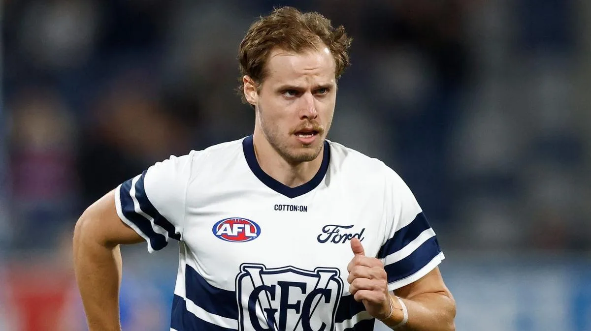 Jake Kolodjashnij ‘bringing great vibes’ as he returns to training amid concussion saga