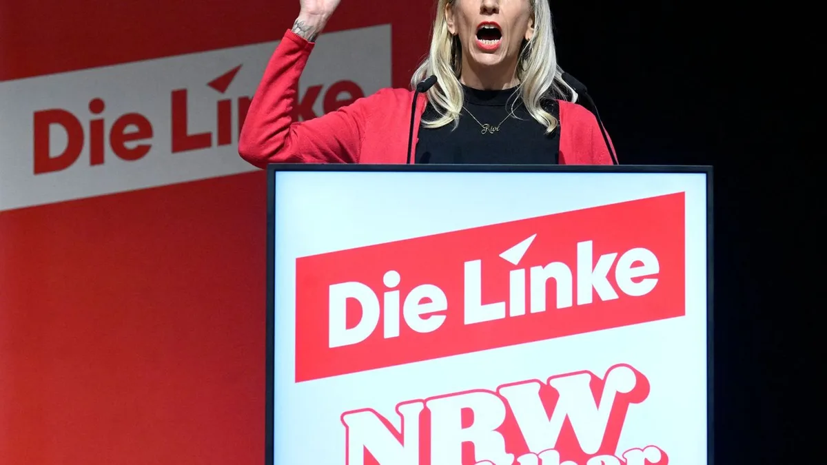 Nominierungsparteitag: Spitzenduo soll Linke zurück in NRW-Landtag führen