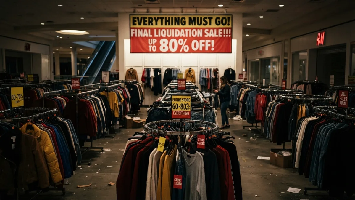 Gigante da moda que virou presença quase obrigatória nos shoppings fecha 354 lojas nos EUA após segunda falência em seis anos