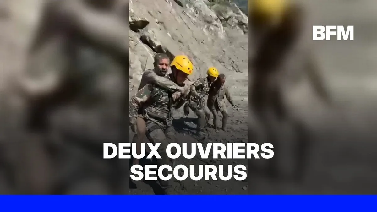 L'armée népalaise sauve des personnes coincées dans un tunnel d'une centrale hydroélectrique