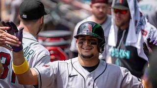 MLB: Gabriel Moreno iguala su marca personal de jonrones y extiende su racha de imparables