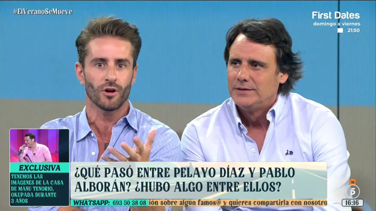 Pelayo Díaz, sobre su pasado con Pablo Alborán: "Cuando le extraño, me pongo una de sus canciones"