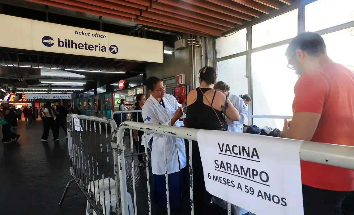 Ministério da Saúde reforça chamamento para vacina contra o sarampo