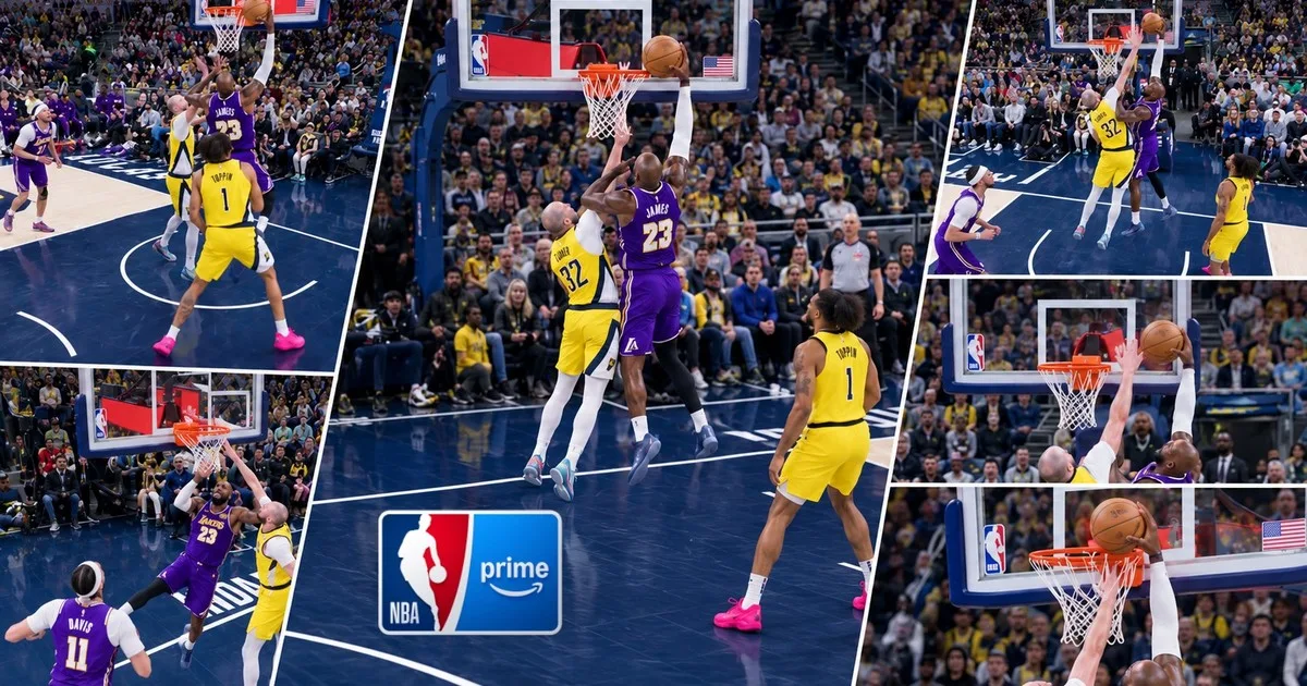 La NBA en modo videojuego: Prime Video usará IA para reconstruir las jugadas desde ángulos imposibles