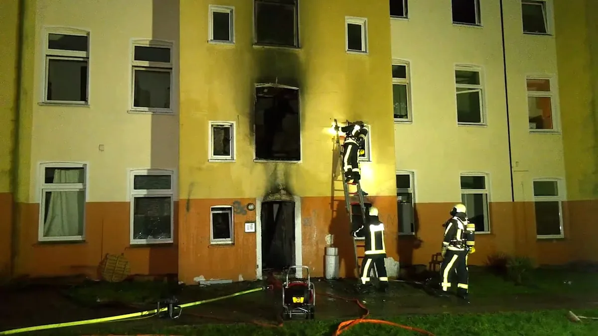 Feuer-Drama in Bochum - Drei Menschen sterben bei Wohnungsbrand