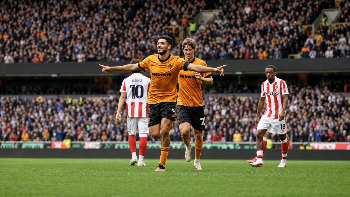Raúl Jiménez vuelve a rugir: anota de penal y Wolves aplasta 4-1 al Stoke