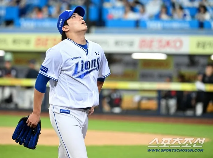 삼성 초비상!! 원태인 다운 → 믿겨지지 않는 9실점 대충격 붕괴 [부산 현장]