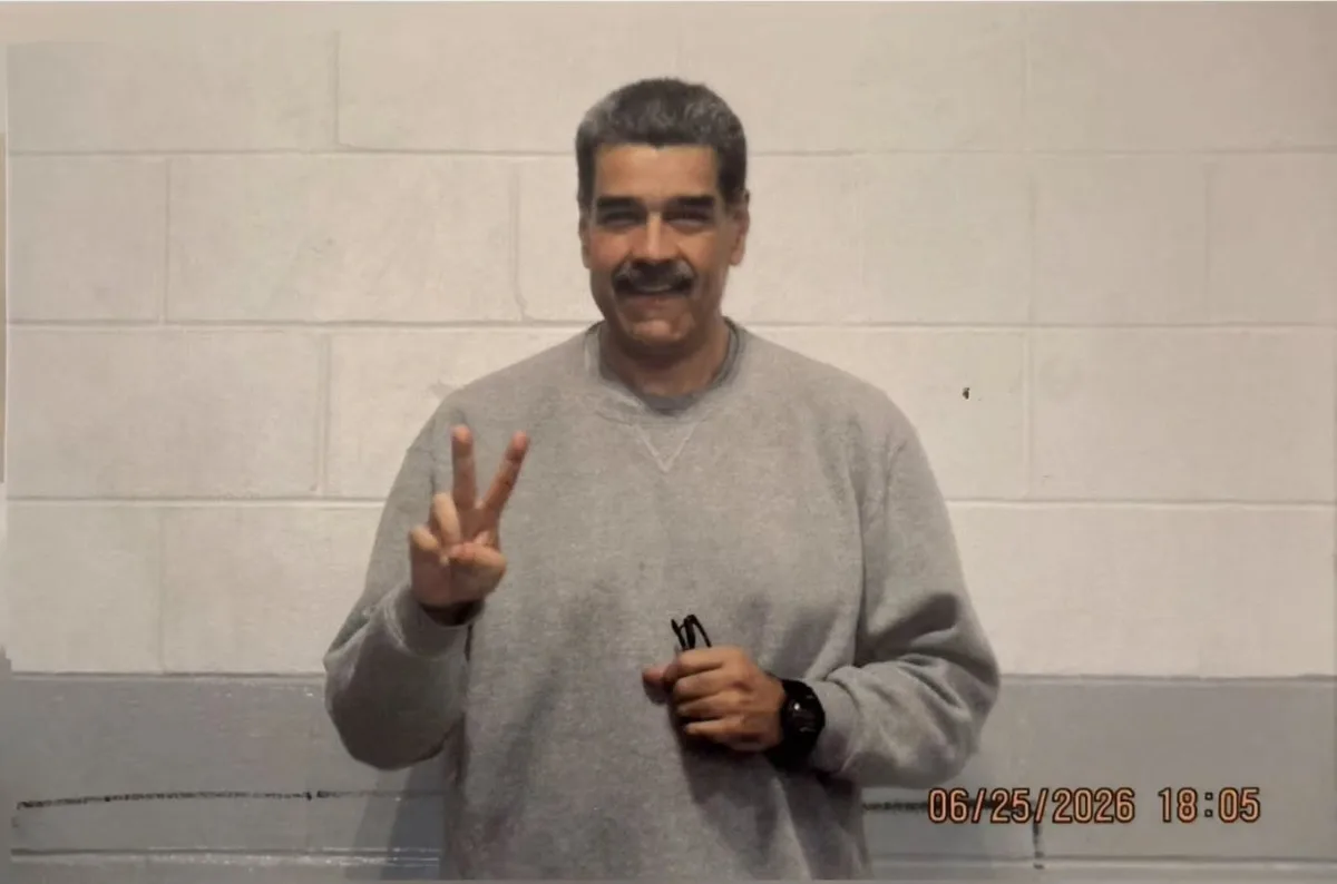 Nicolás Maduro sorprendió con sus primeras FOTOS desde la prisión en Nueva York