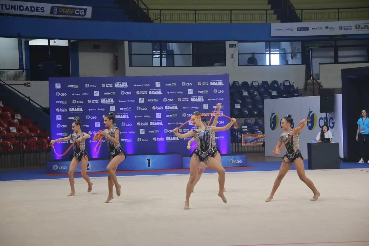 Campo Grande recebe Torneio Regional de Ginástica Rítmica com 210 atletas